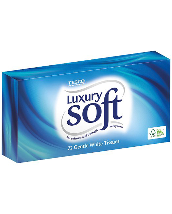 Tesco Soft Strong Gentle Tissue 72x3Ply 