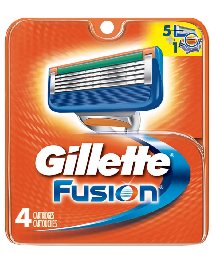 Gillette Fusion1 Shaving Razor 4 cartridges