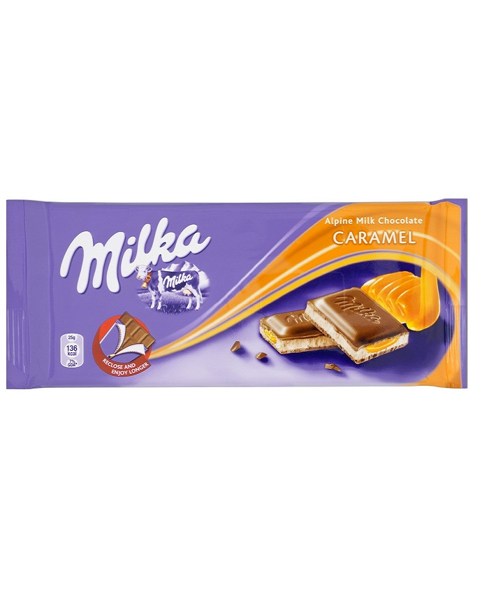 Milka Caramel Chocolate