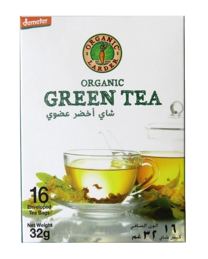 Organic Larder  Green Tea 