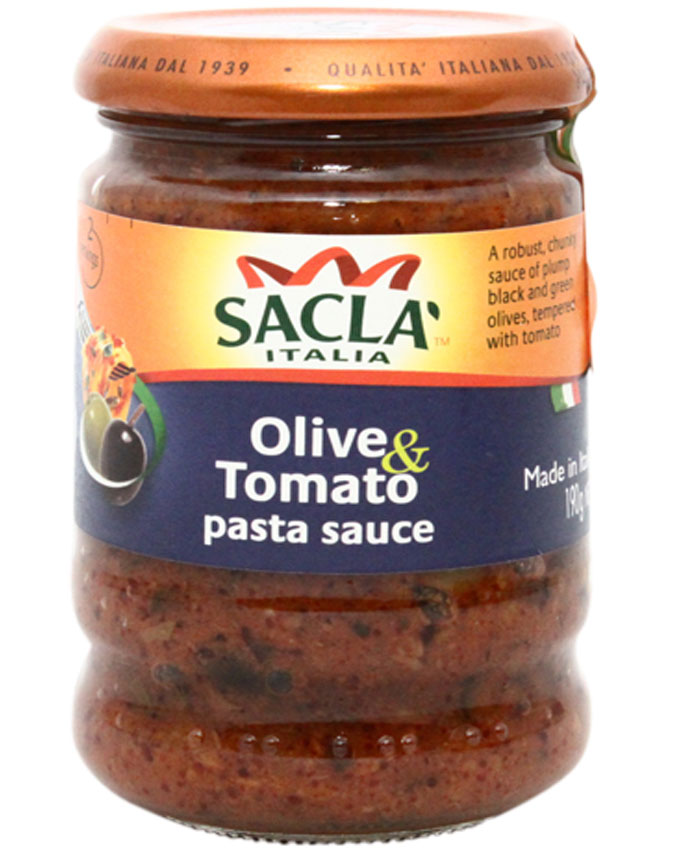 Sacla Sauce Olive & Tomato