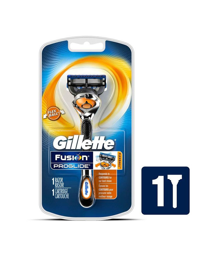 Gillette Fusion Proglide Flexball Razor 1up