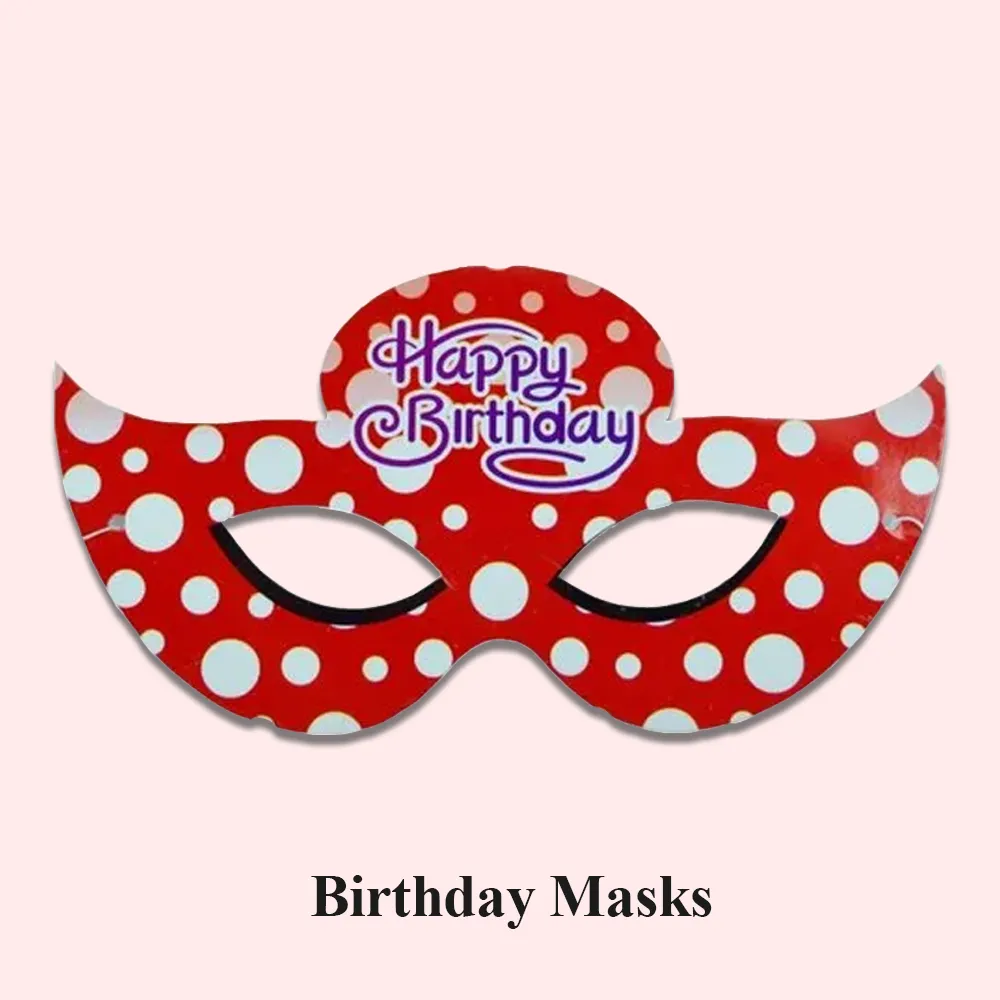 Birthday Masks