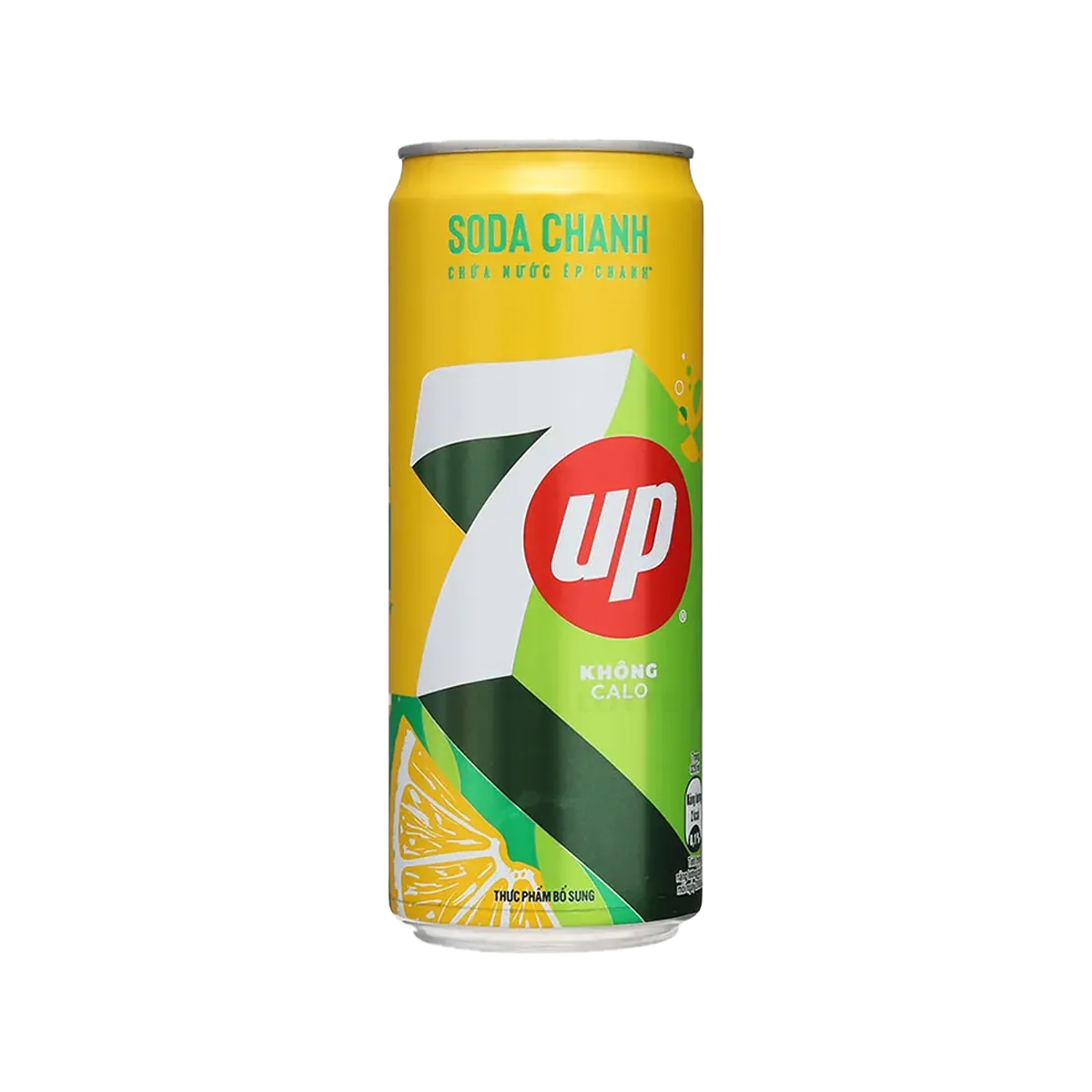 7Up Soda Chanh Can 320Ml