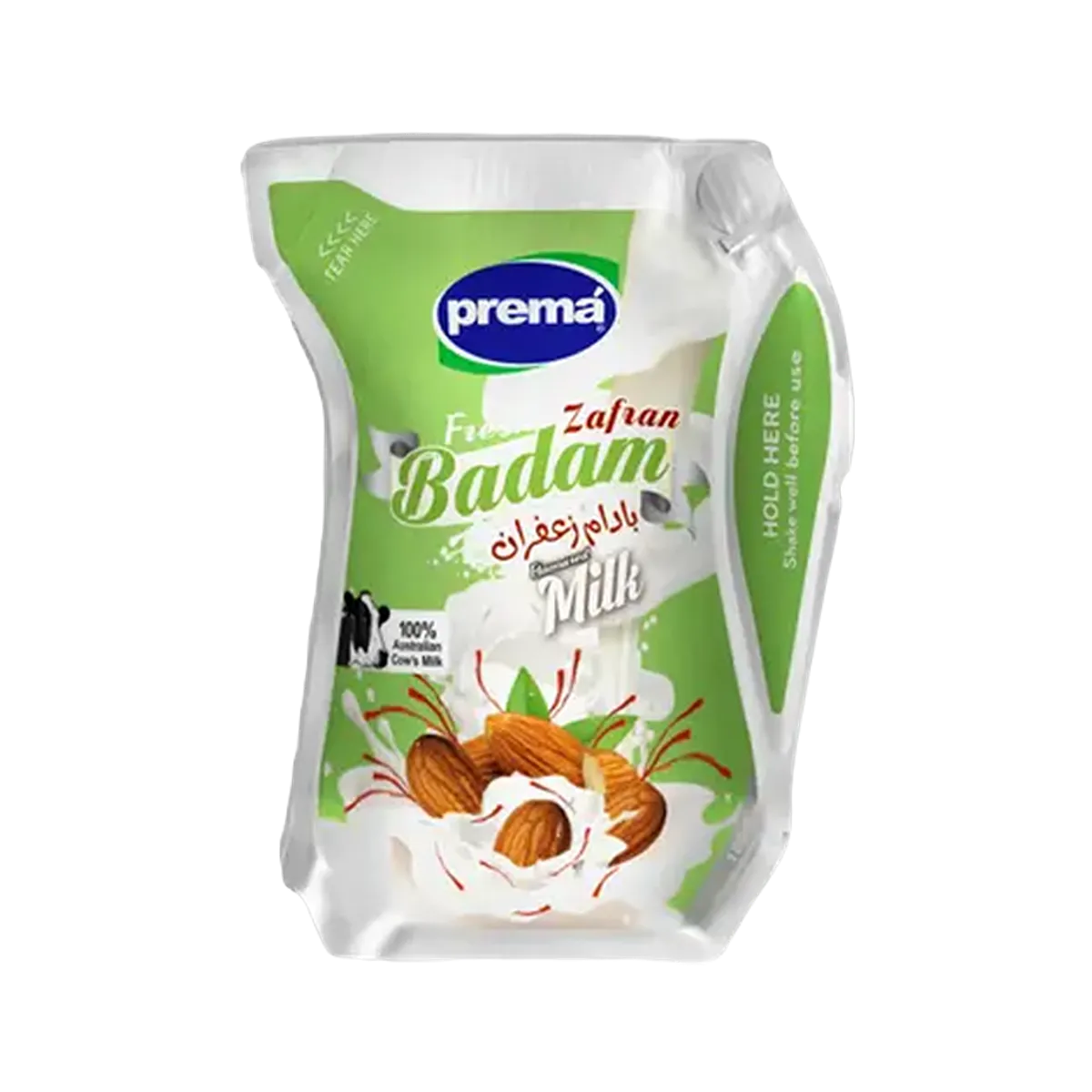 Prema Flavor Milk Zafran Badam 180ml