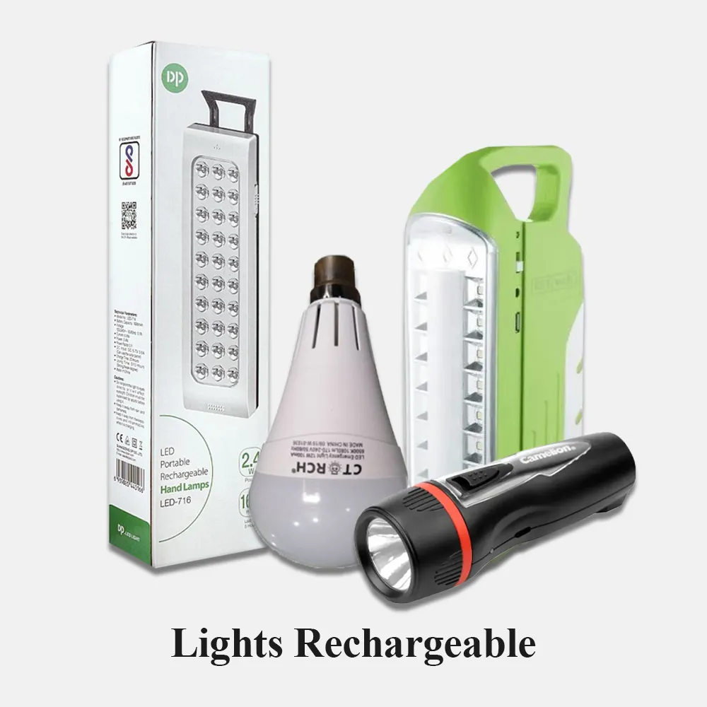 Lights Rechargeable