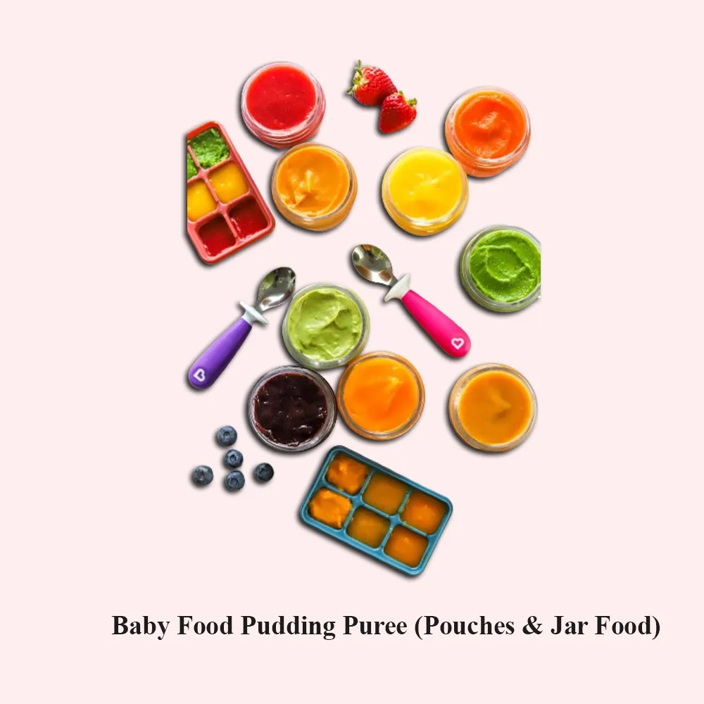 Baby Food Pudding Puree (Pouches & Jar Food)