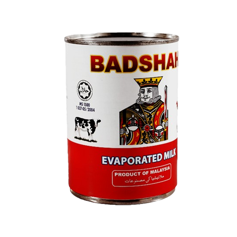 Badshah Evaporated Milk 390ml