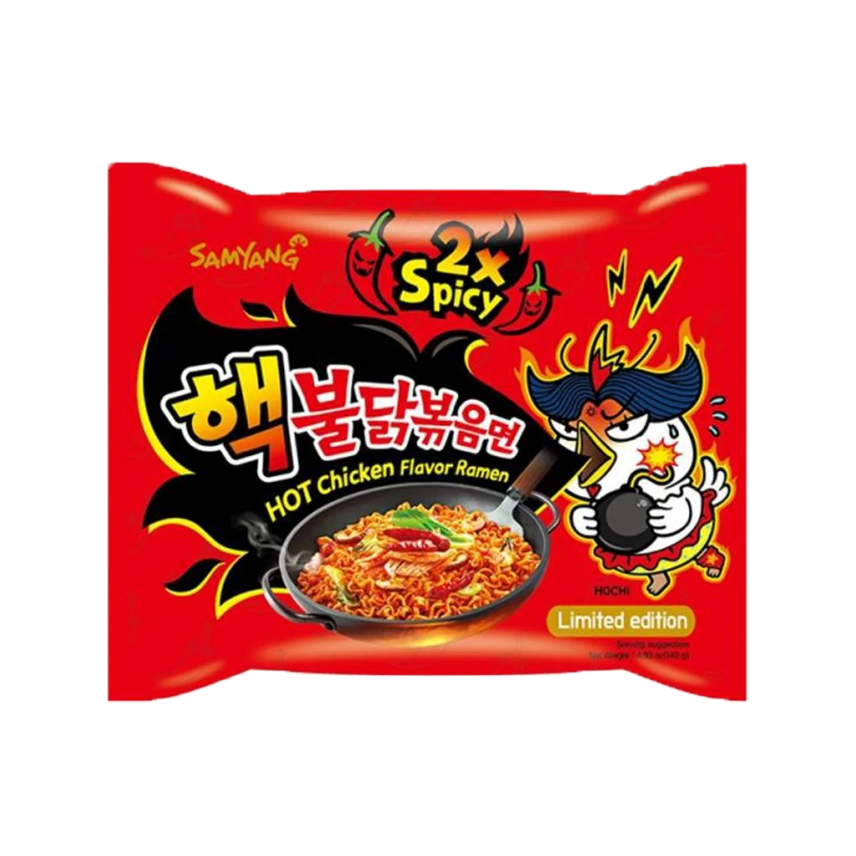 Samyang Noodles Extreme X2 Hot Chicken 140g